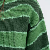 ARTHUR APPAREL Knitted Pullover in Nori